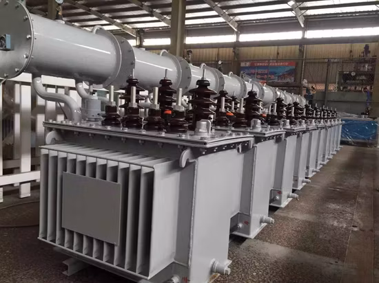 Transformateur de distribution d'énergie immergé dans l'huile 12500kVA 33/11kv