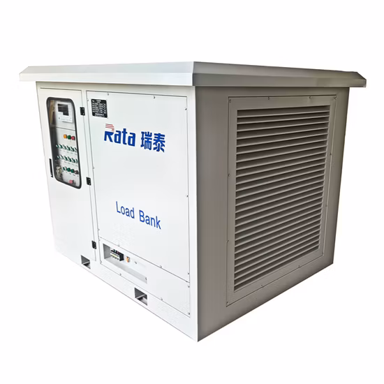 Générateur de groupe électrogène à résistance factice AC, conception extérieure, 500kw, test de la banque de charge résistive à contrôle automatique
